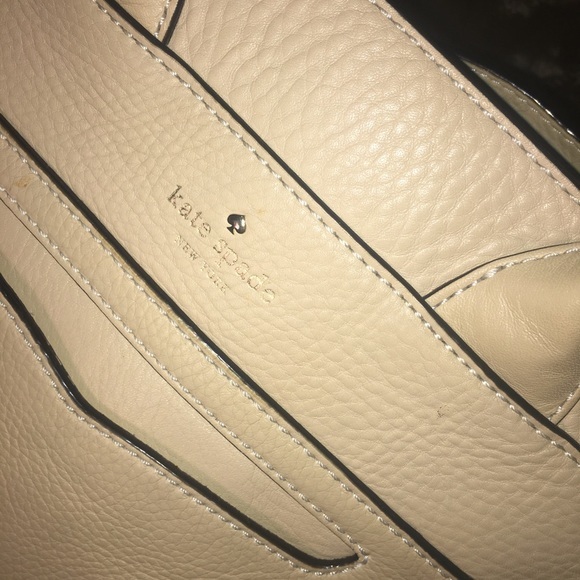 ♠️ Kate Spade Tan Handbag - Picture 3 of 8